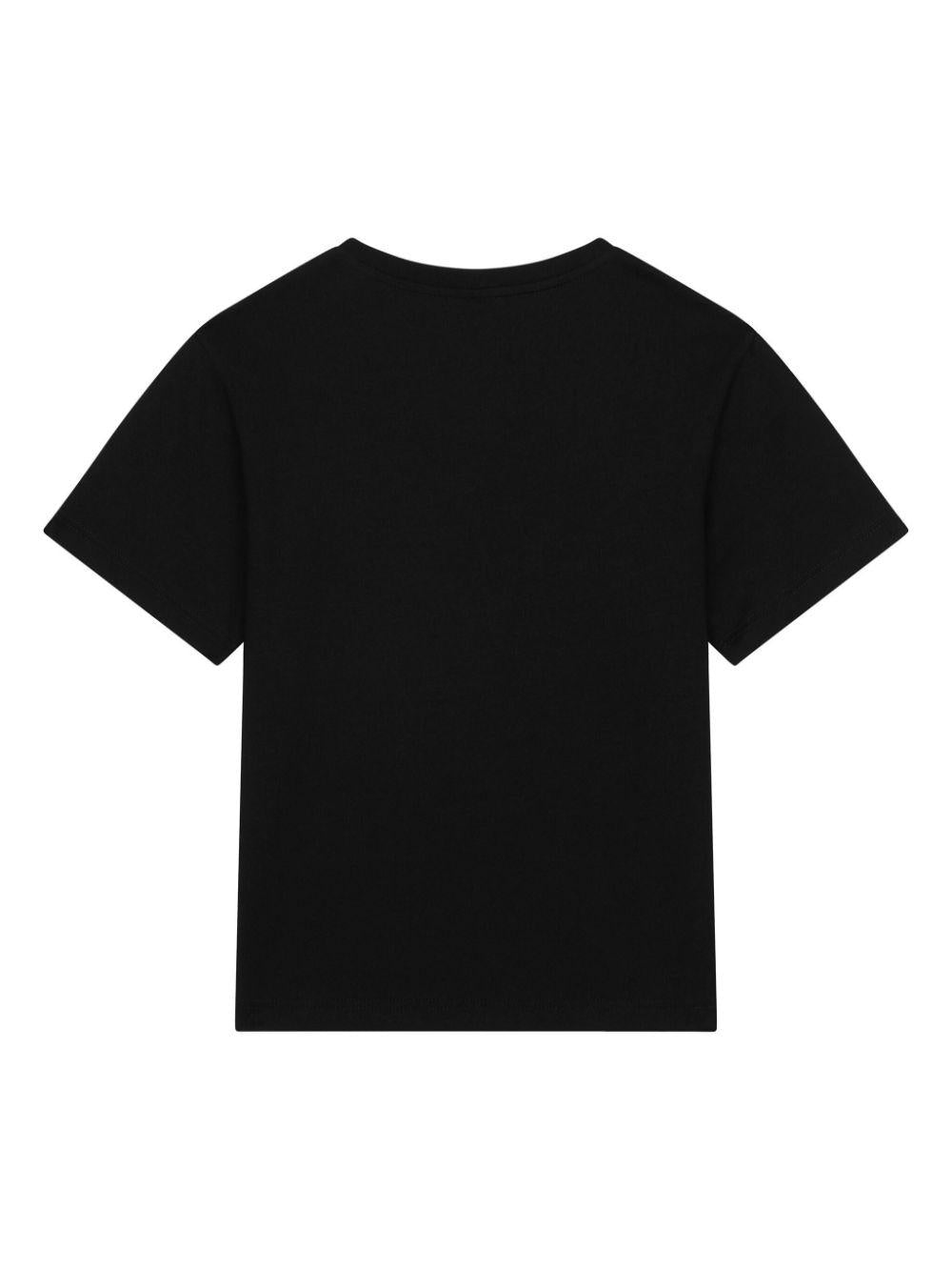 t-shirt nera bambino