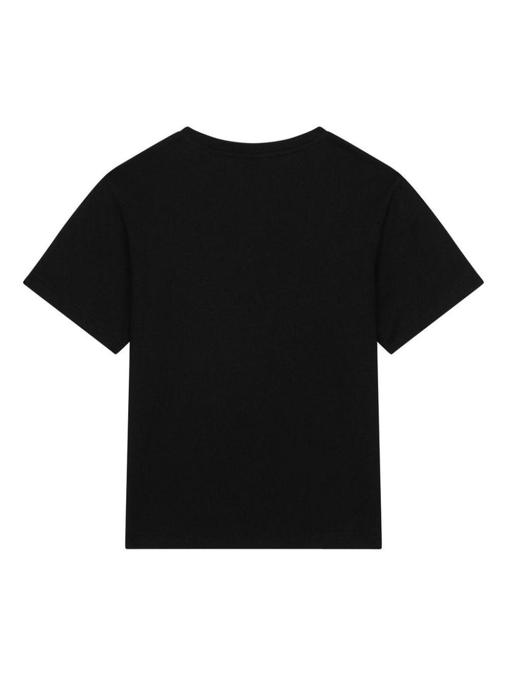 t-shirt nera bambino
