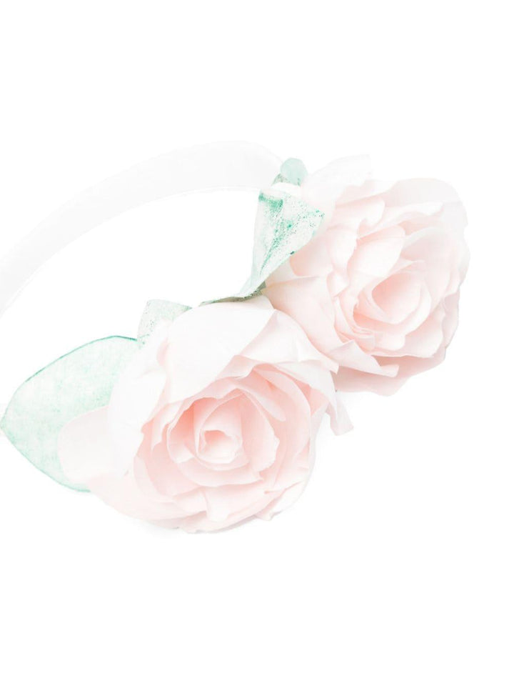 Cerchietto rosa bambina