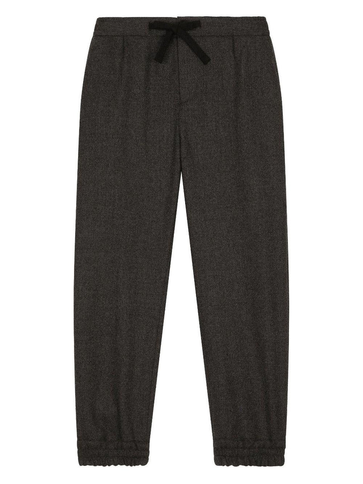 Pantaloni grigi bambino con coulisse