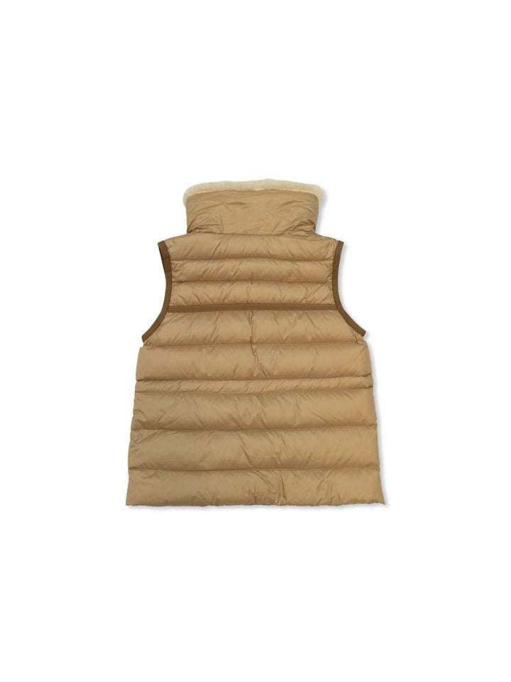 Gilet beige bambina