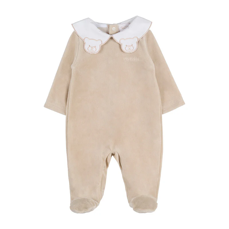 tutina beige neonato CON055 BEIGE Nanan 