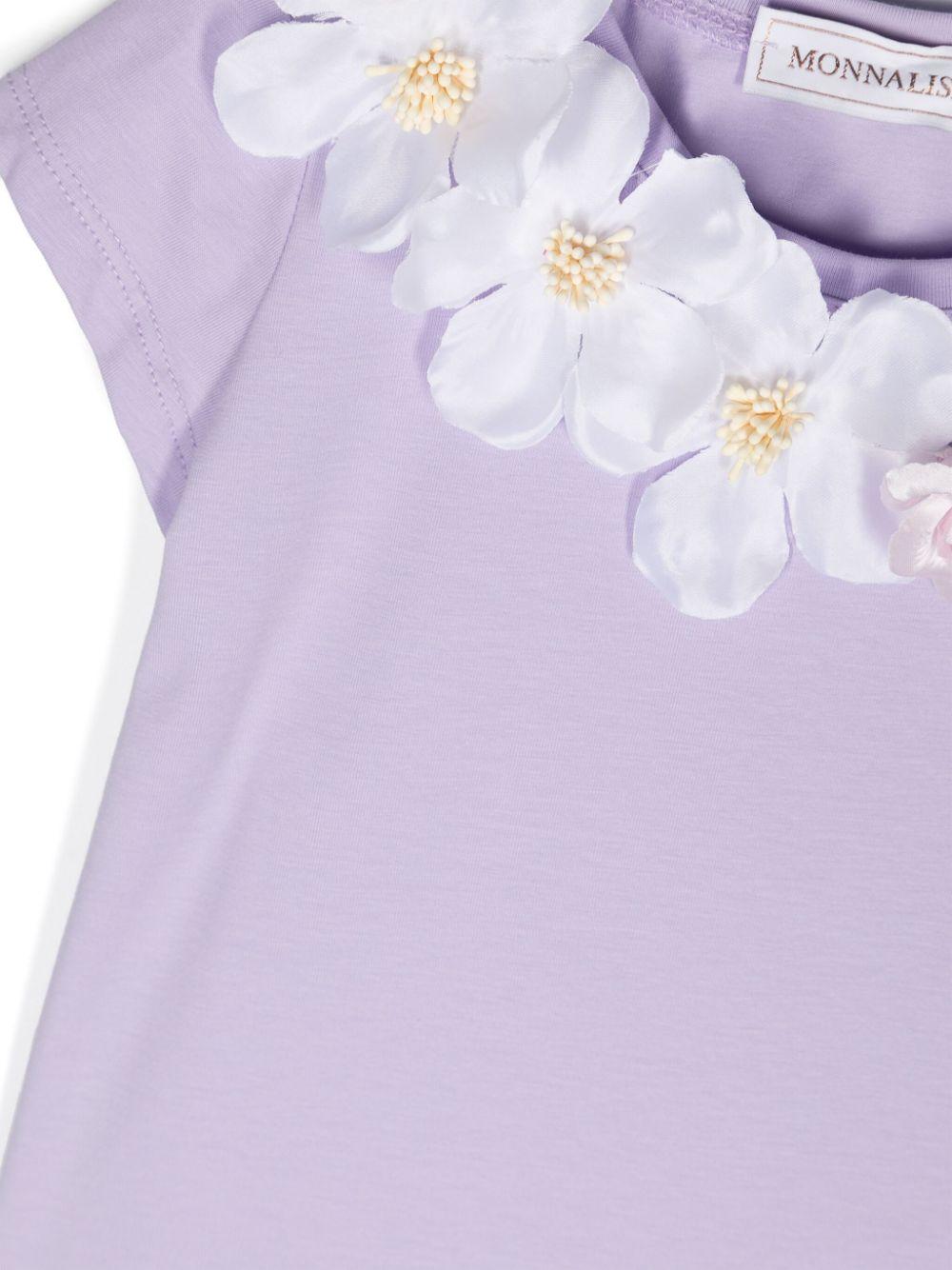 T-shirts bambina viola