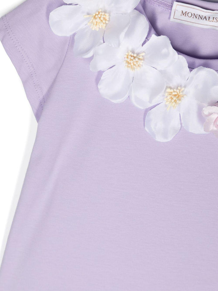 T-shirts bambina viola