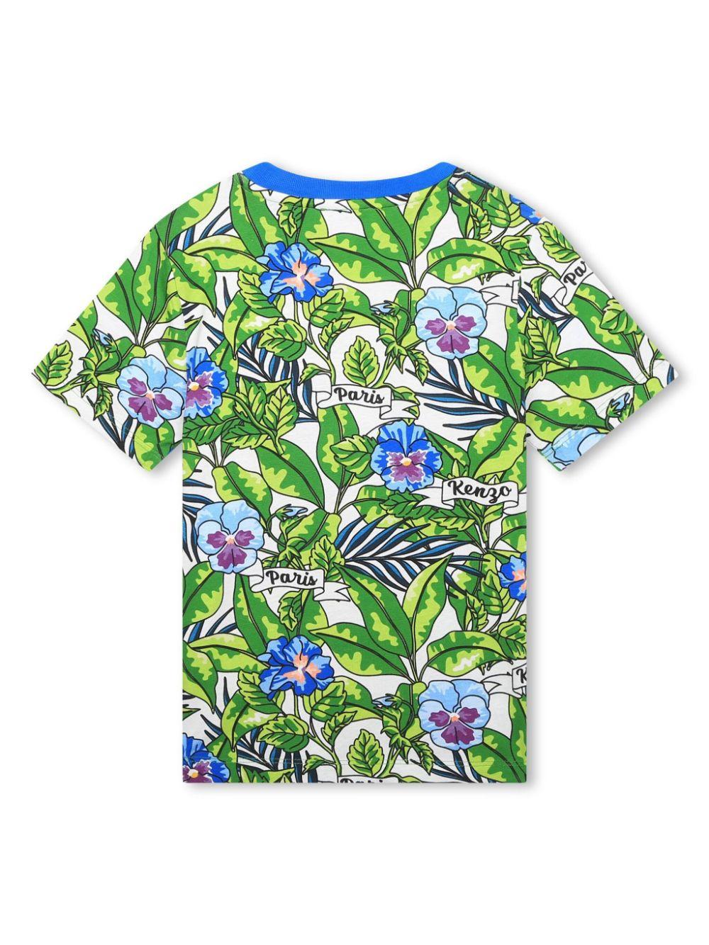 t-shirt fantasia bambino K60354 66F KENZO KIDS 