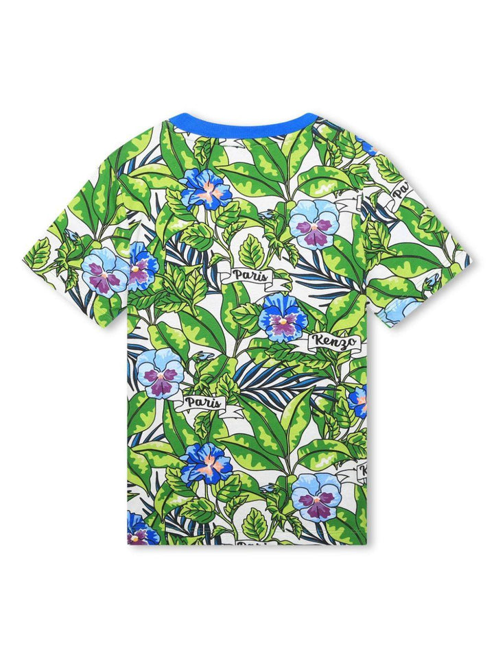 t-shirt fantasia bambino K60354 66F KENZO KIDS 
