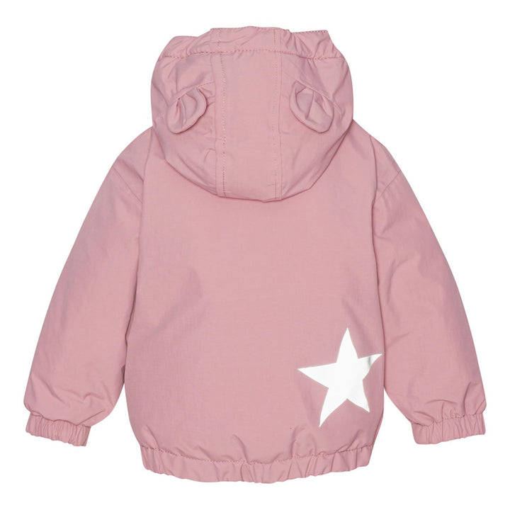 Parka rosa neonata