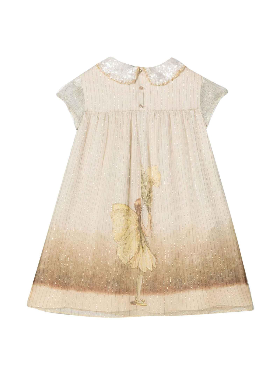 Abito beige bambina
