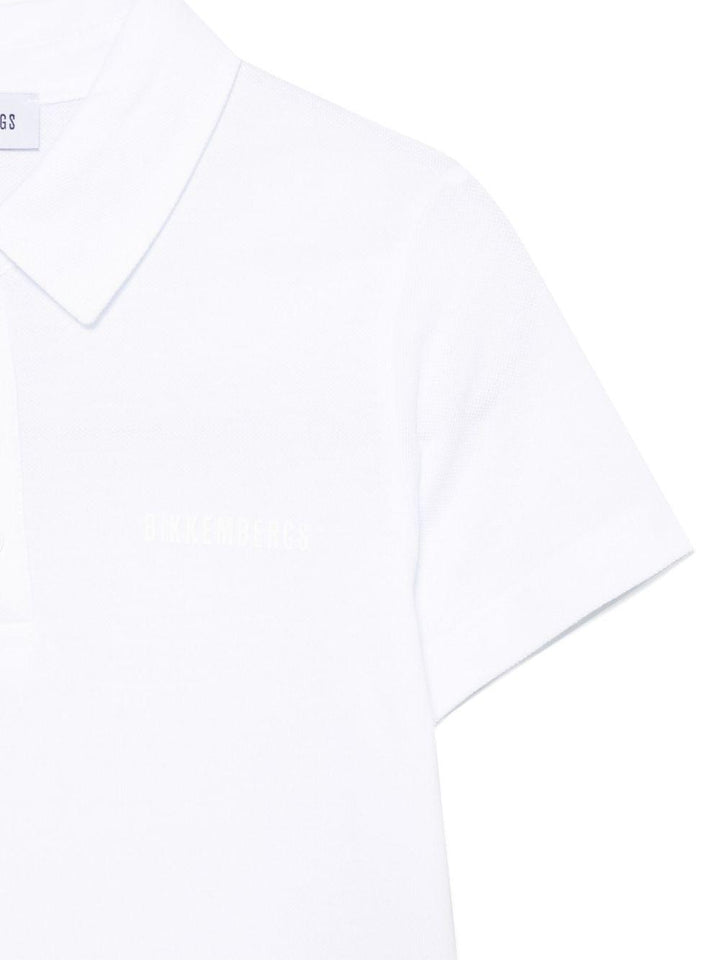 polo bianca bambino