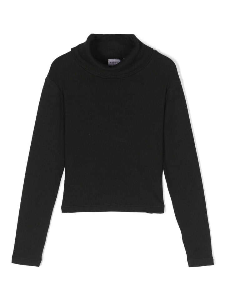 Maglione nero bambina