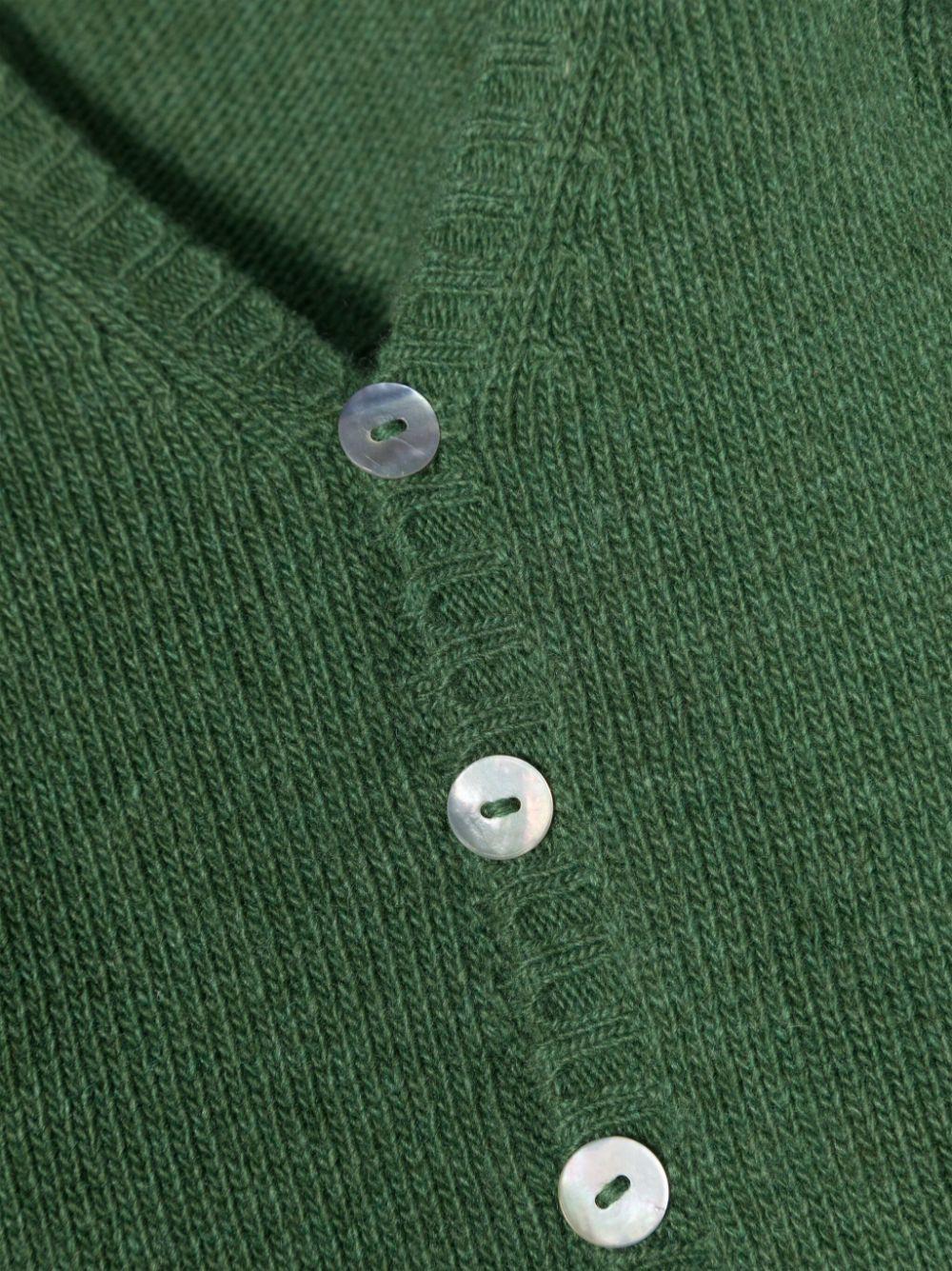 Cardigan verde neonata