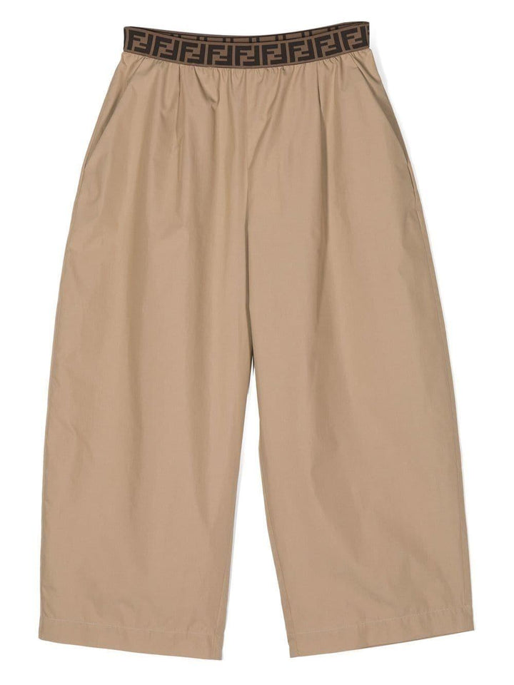 Pantaloni beige bambina