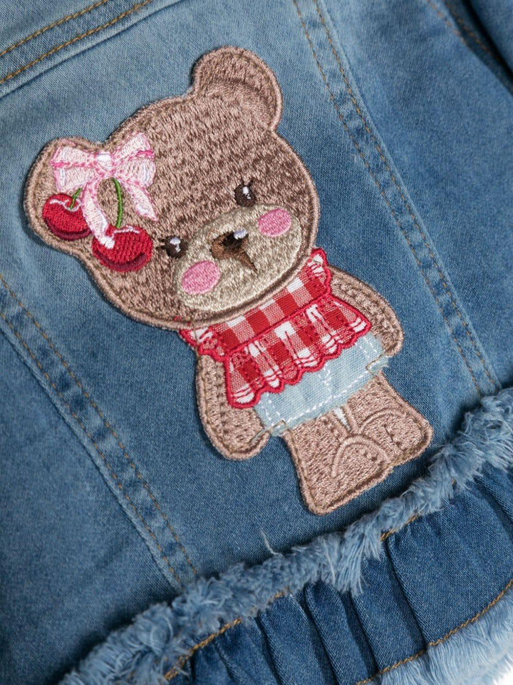Giacca denim neonata