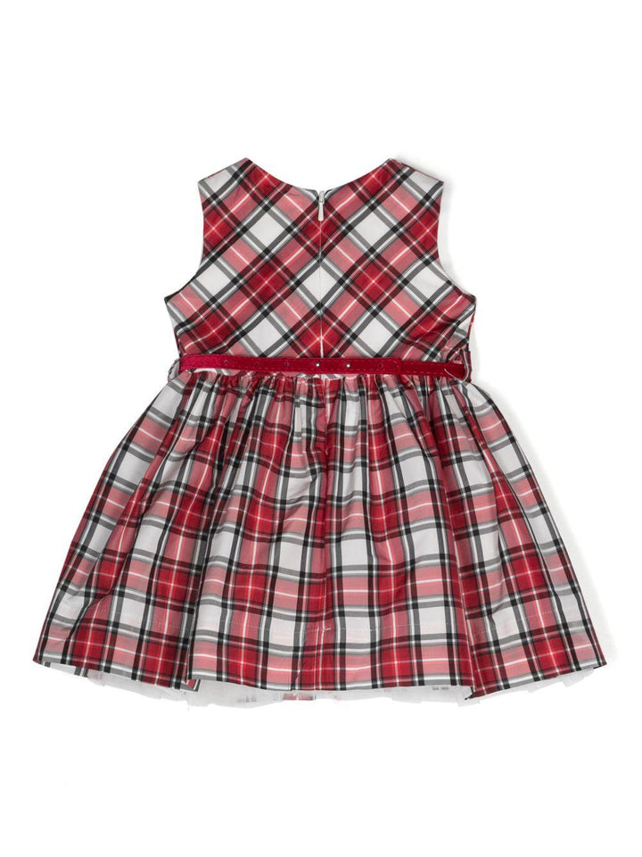 abito rosso neonata 31D9114420 4301 Monnalisa kids 