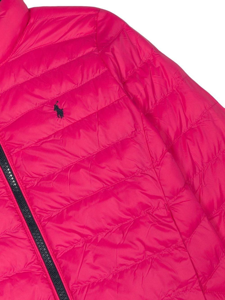 Piumino blu/fucsia bambino
