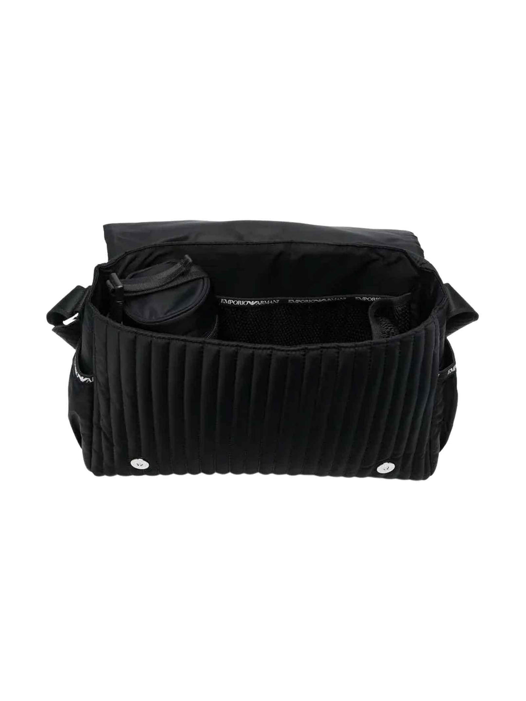 Borsa fasciatoio nera neonato