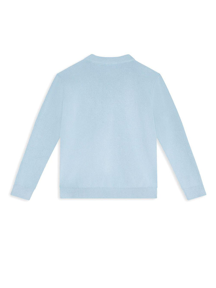 Maglione azzurro bambina