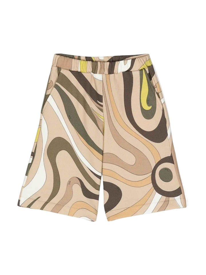 Shorts verdi bambina