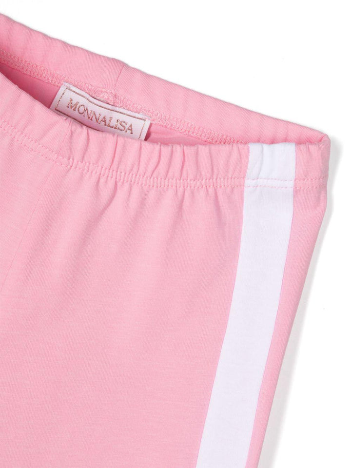 Set bambina bianco/rosa
