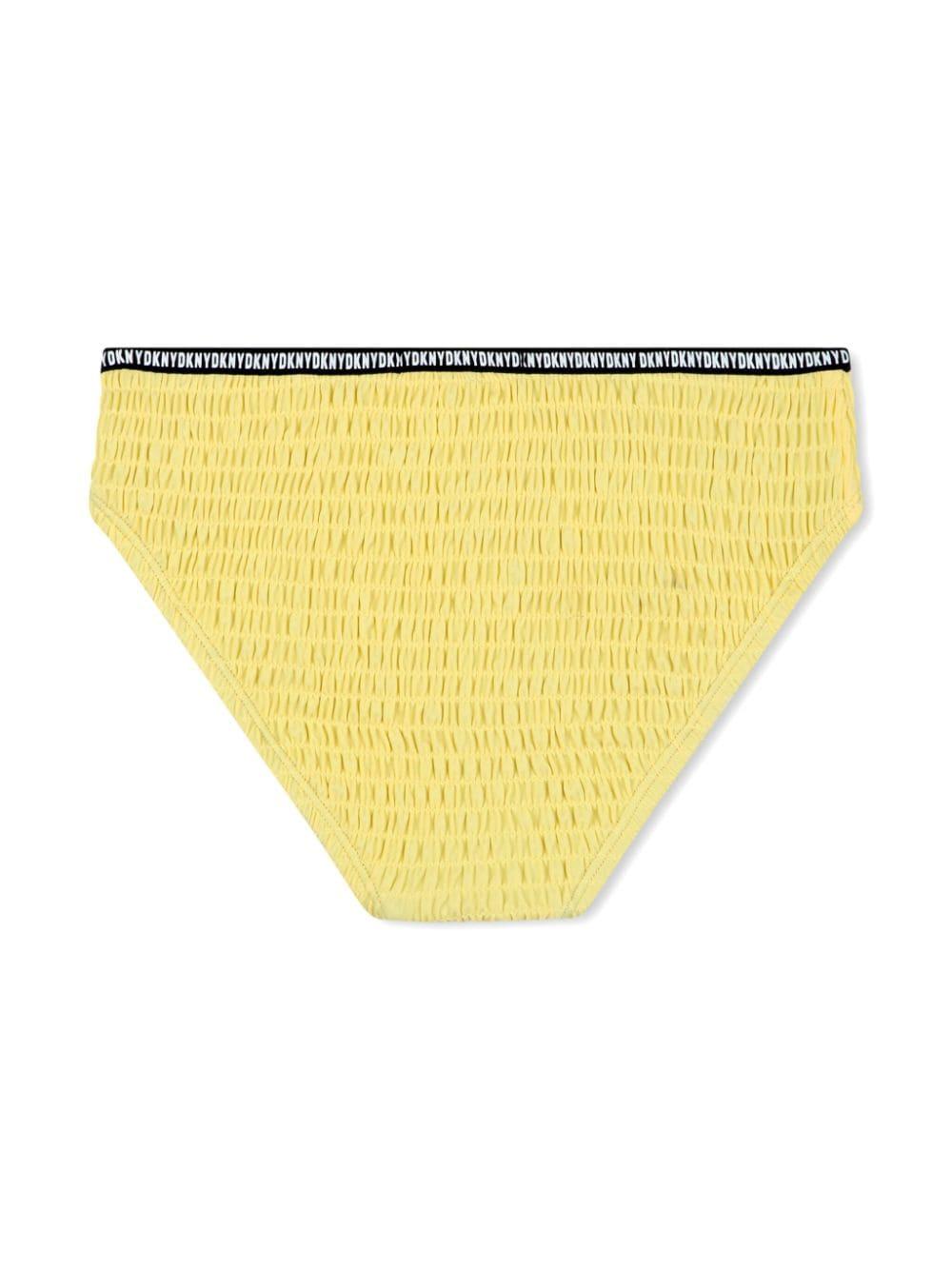 Set bikini giallo bambina