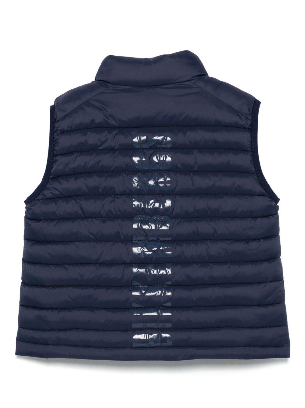 gilet blu bambino