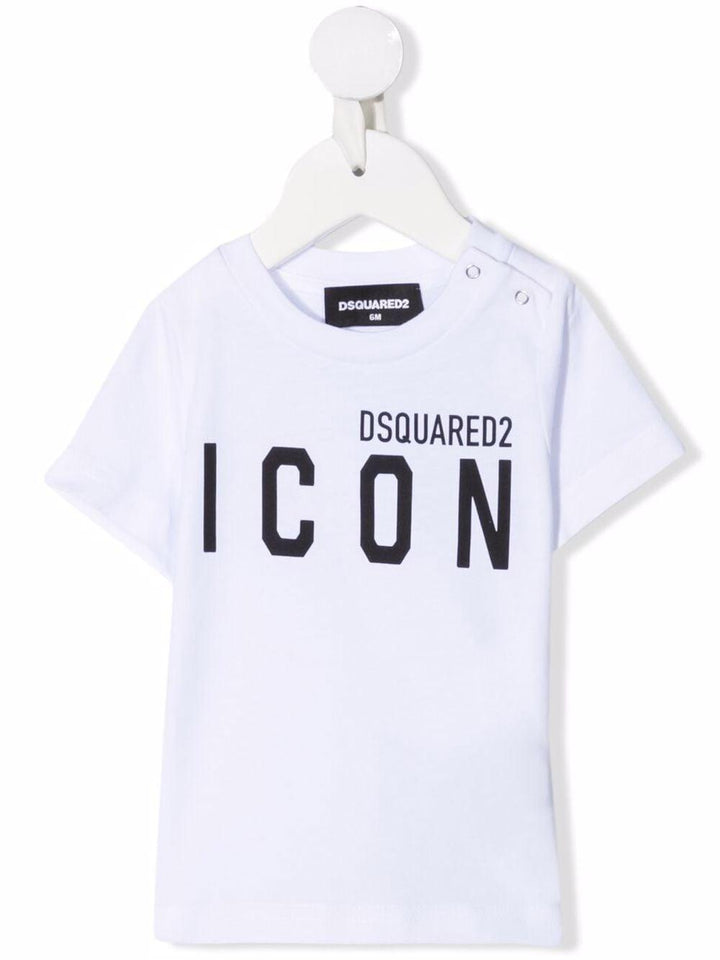 T-shirt bianca neonato unisex