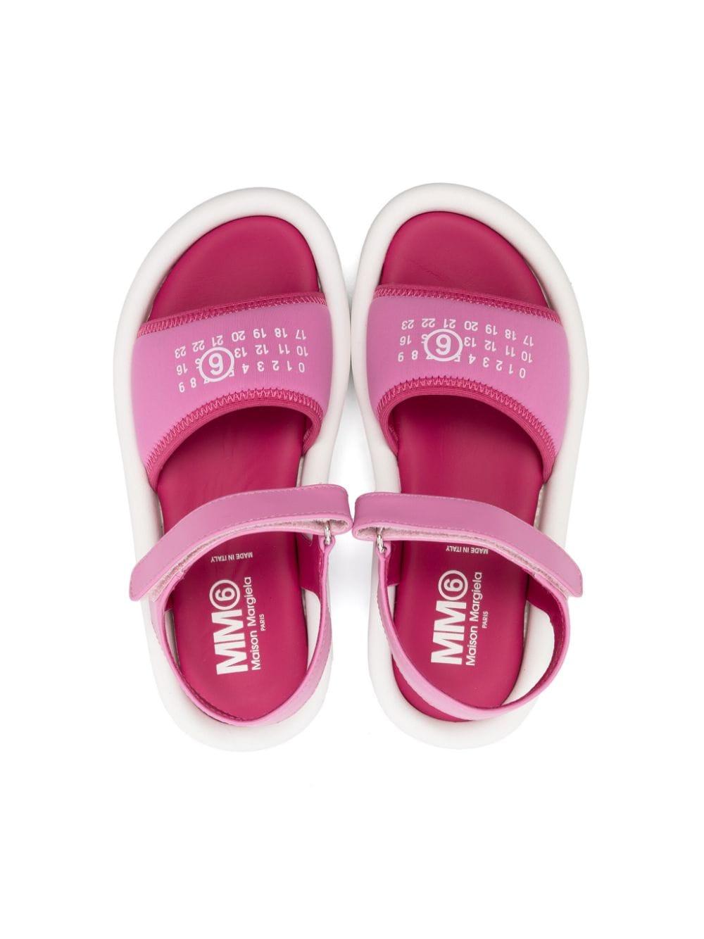 Sandali fucsia bambina