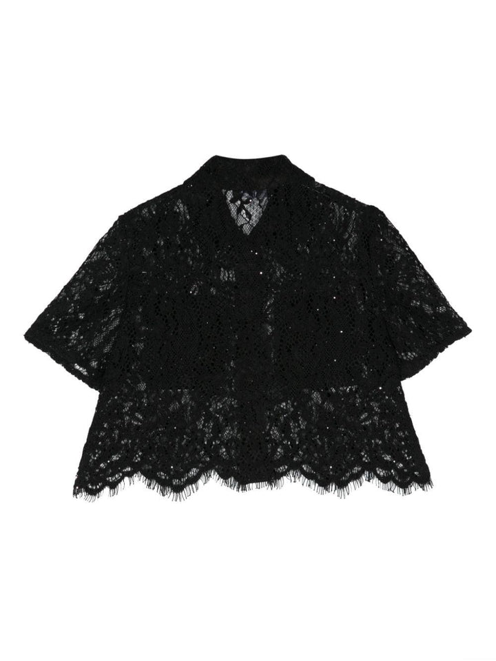 Camicia nera bambina
