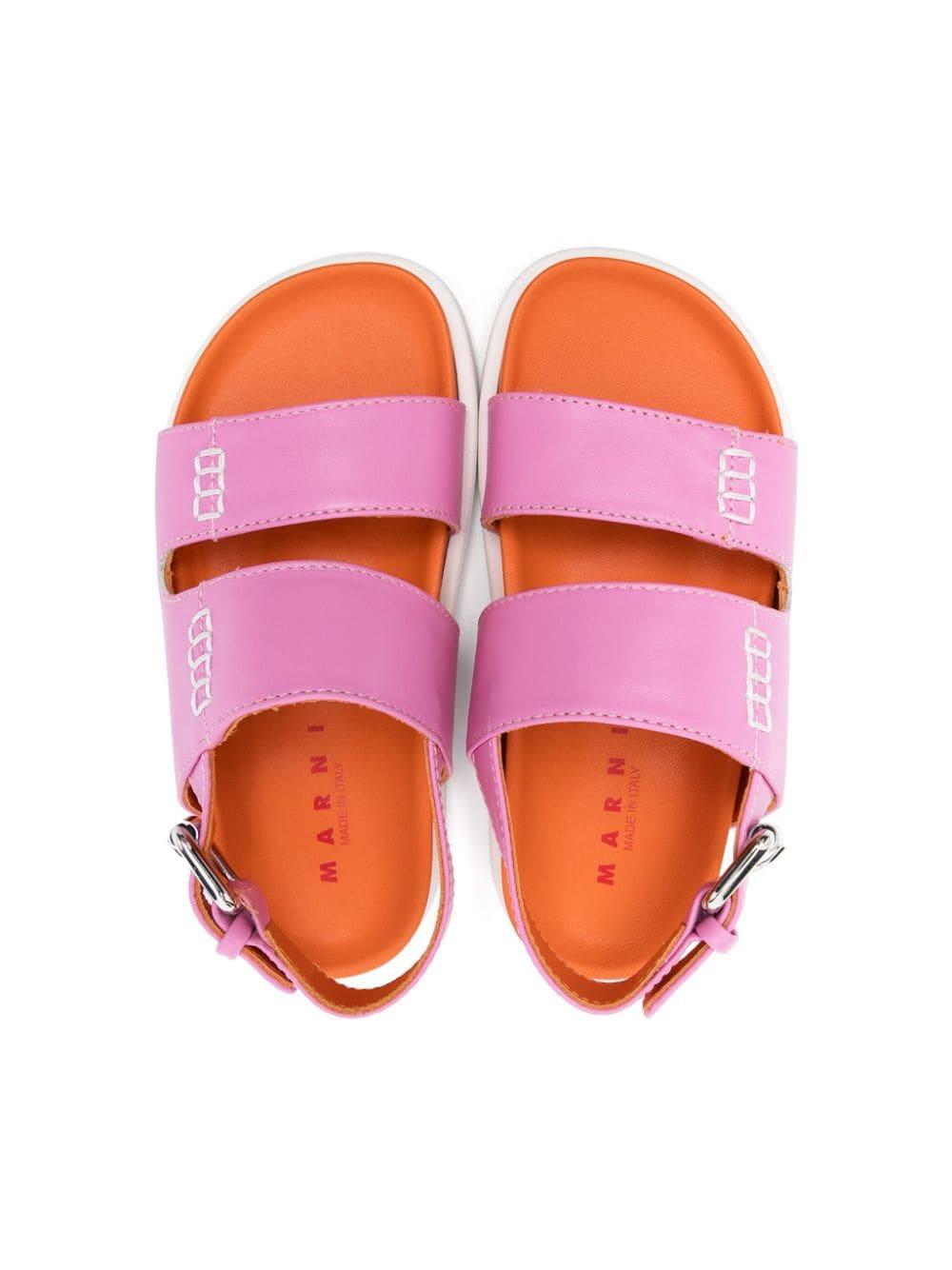 Sandali rosa bambina 76715 VAR01 MARNI KIDS 
