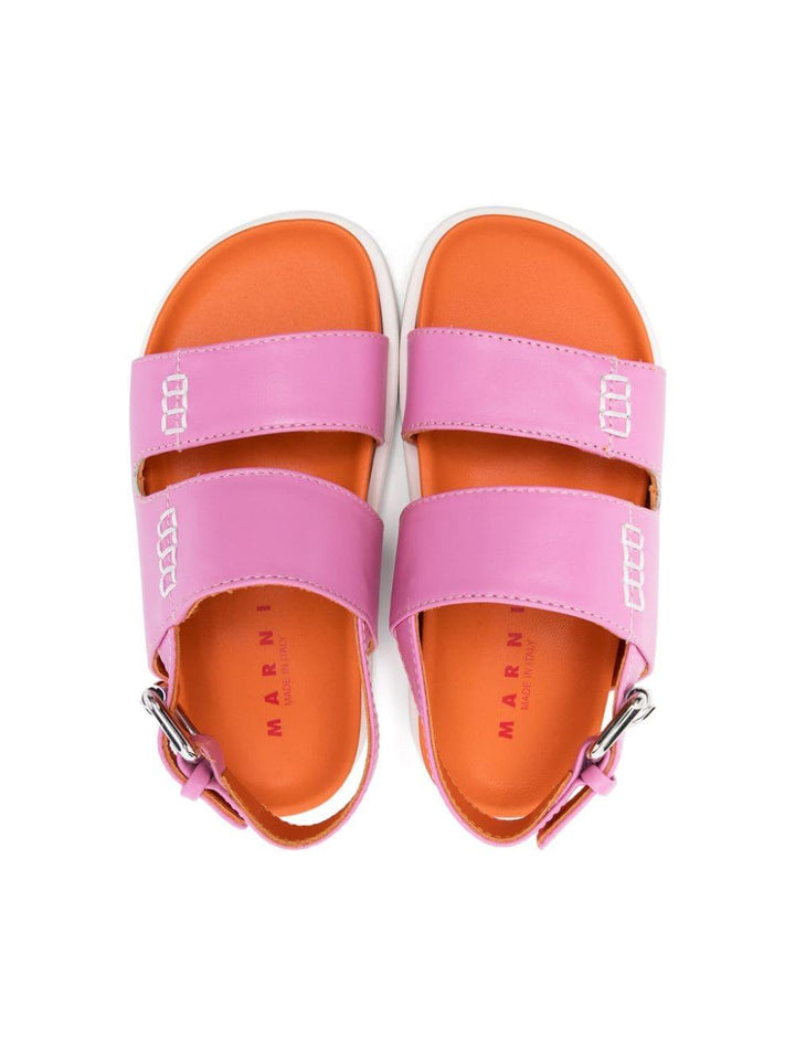 Sandali rosa bambina 76715 VAR01 MARNI KIDS 