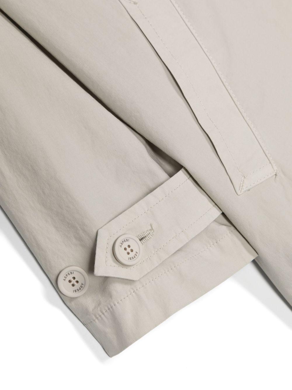 Trench beige chiaro bambina