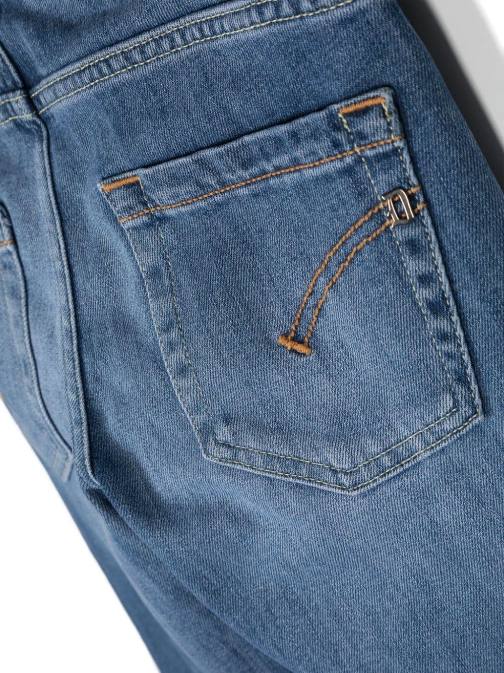 Pantaloni blu denim bambino