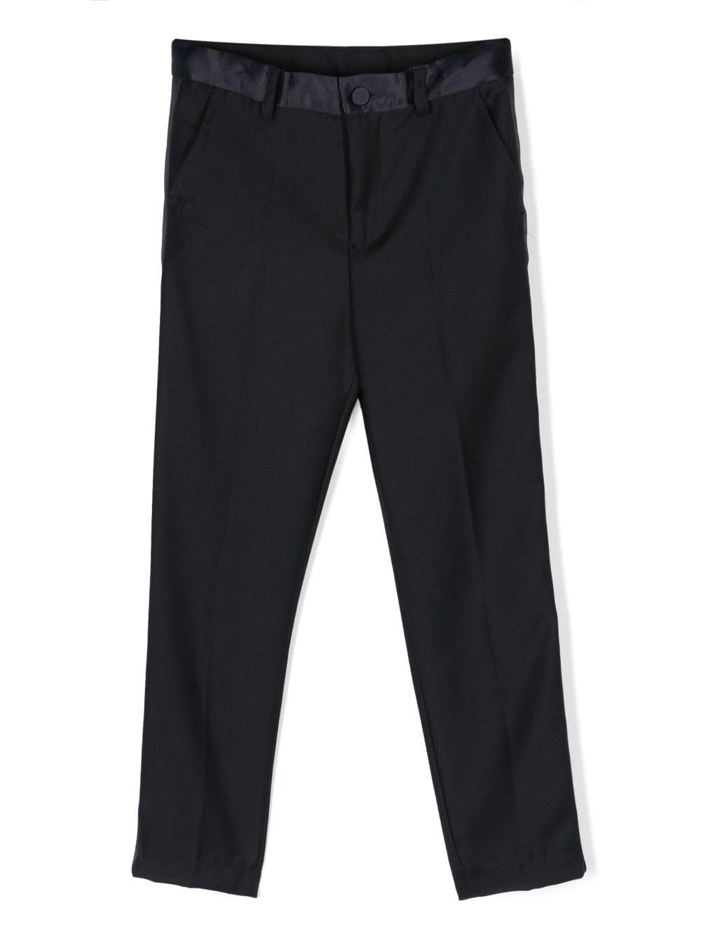 Pantaloni blu classico bambina 25B4092354 056S Monnalisa kids 
