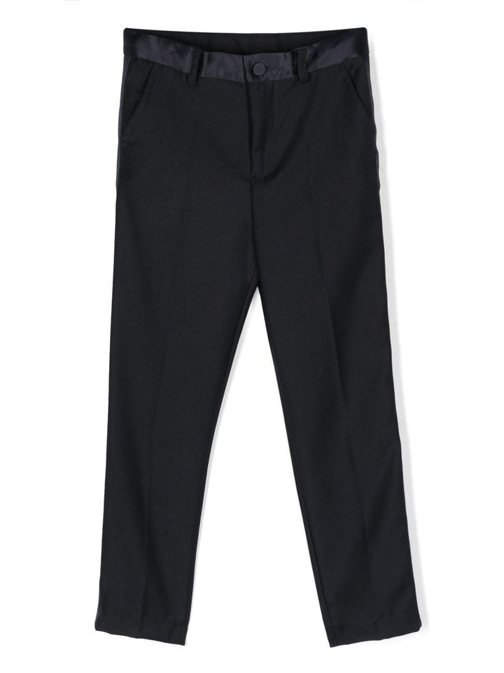 Pantaloni blu classico bambina 25B4092354 056S Monnalisa kids 