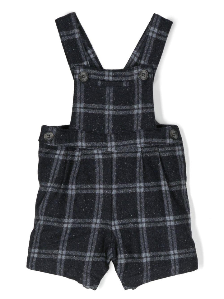 Salopette blu neonato unisex