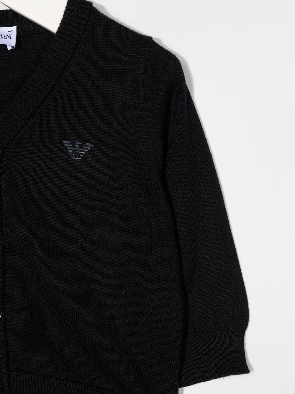 Cardigan blu neonato