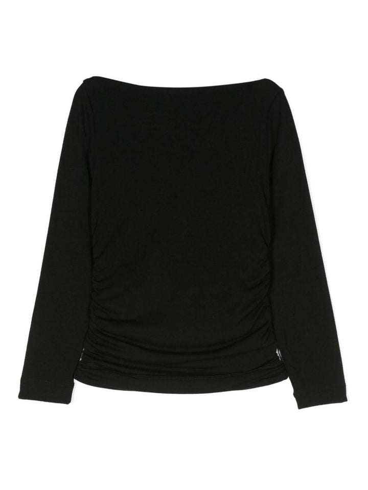 T-shirt nera bambina