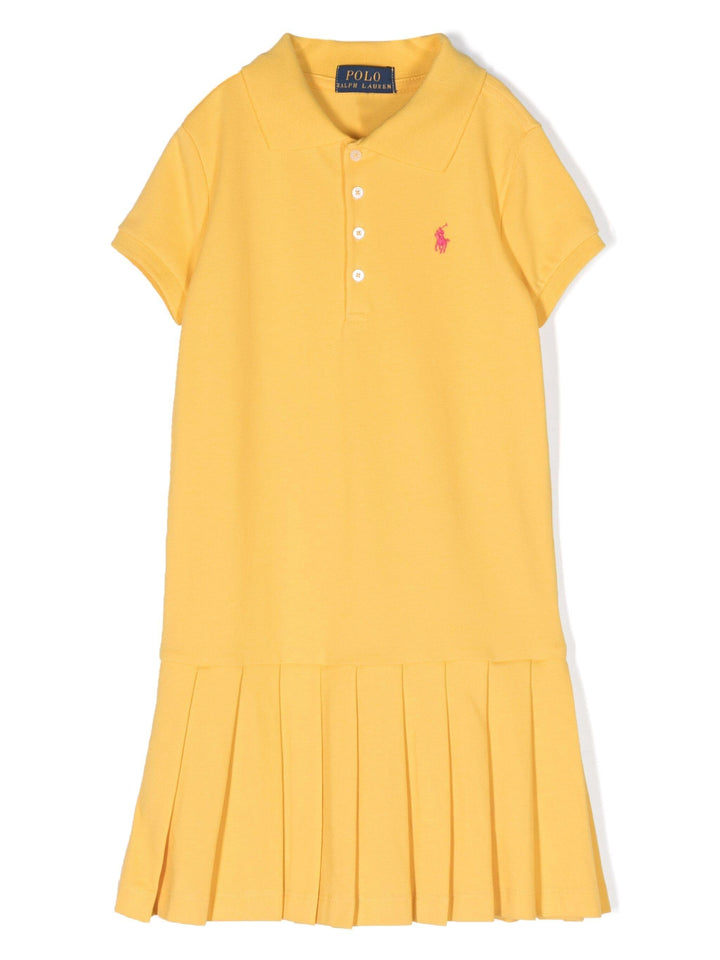 Abito giallo bambina
