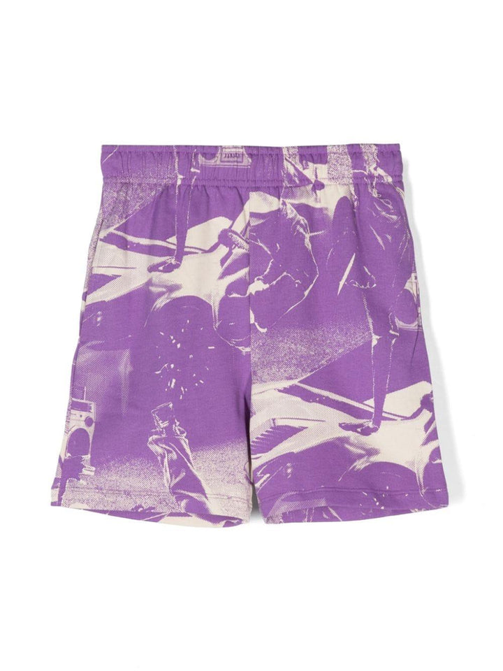 Shorts viola bambino