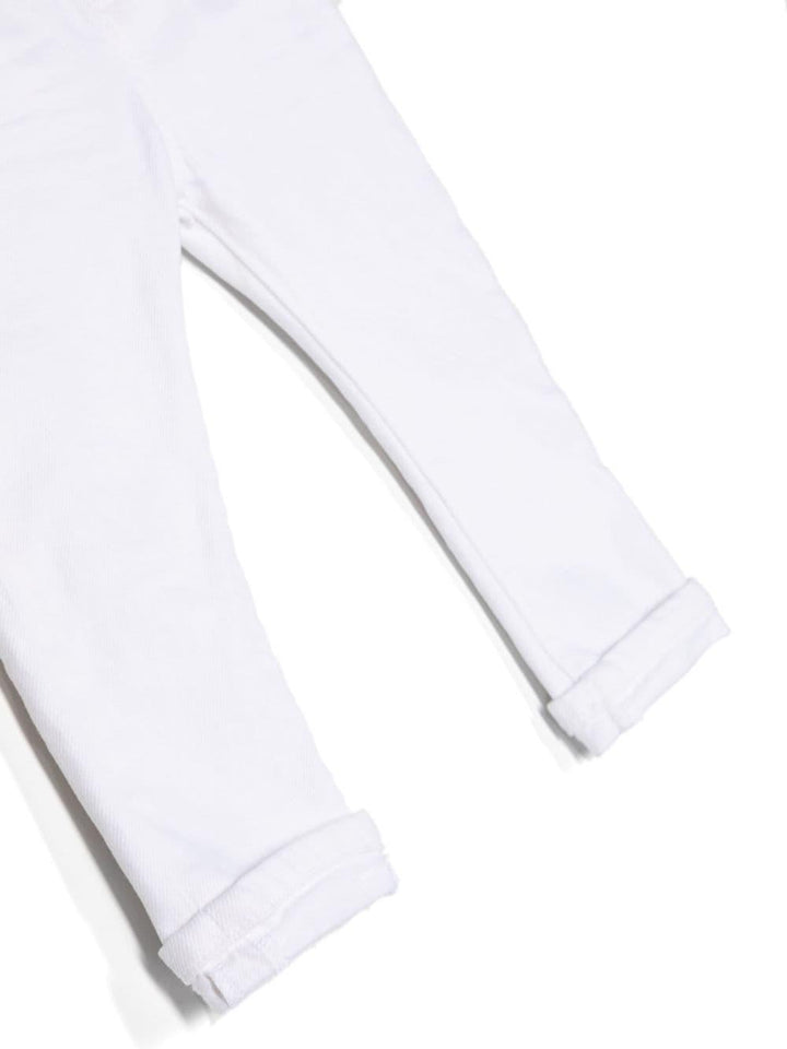 Jeans denim bianco unisex