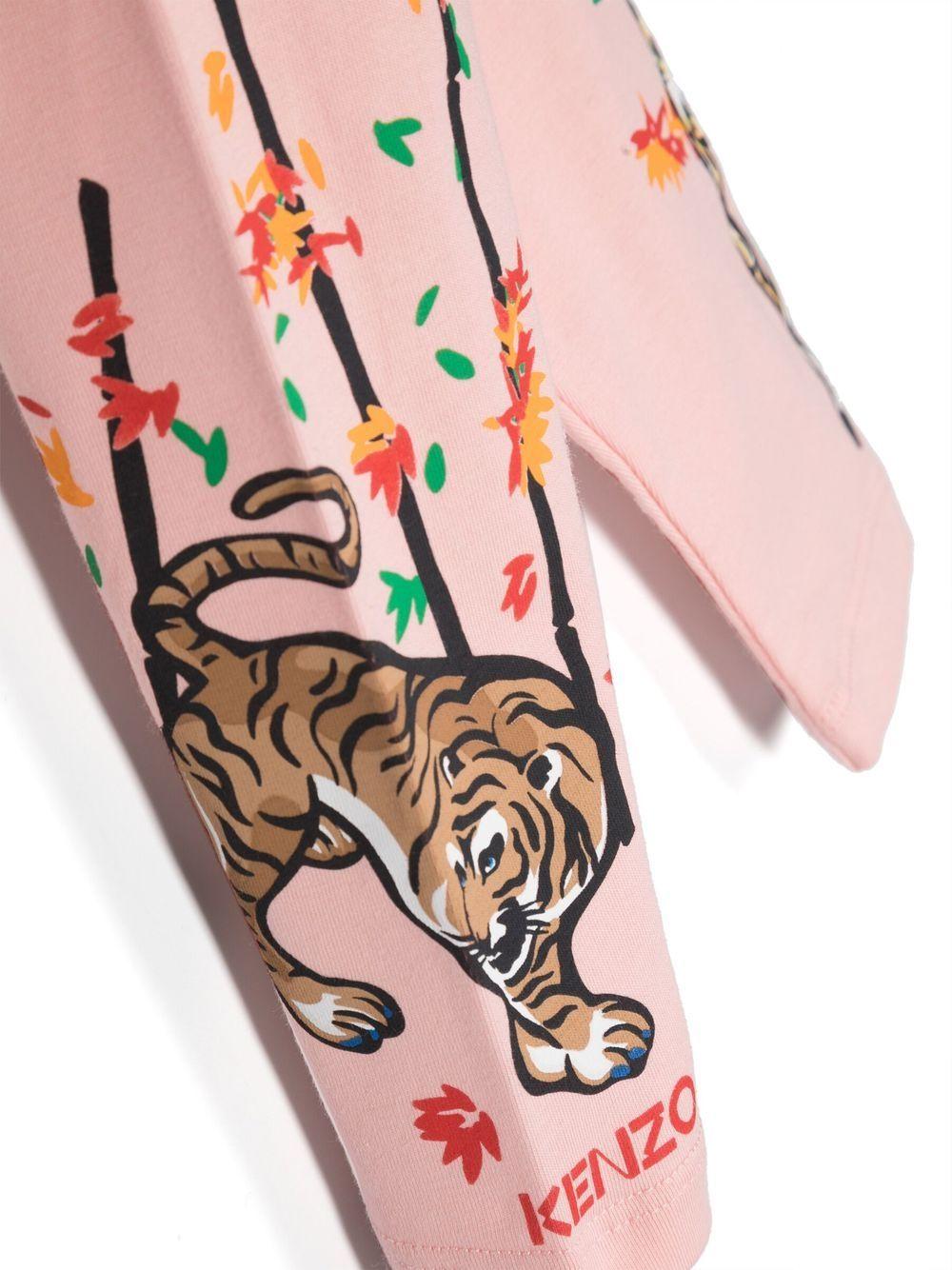 Leggins rosa neonata K04217 46G KENZO KIDS 