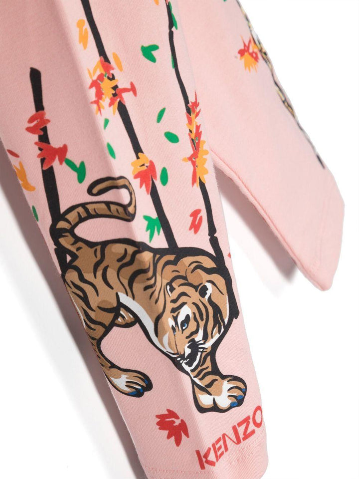Leggins rosa neonata K04217 46G KENZO KIDS 