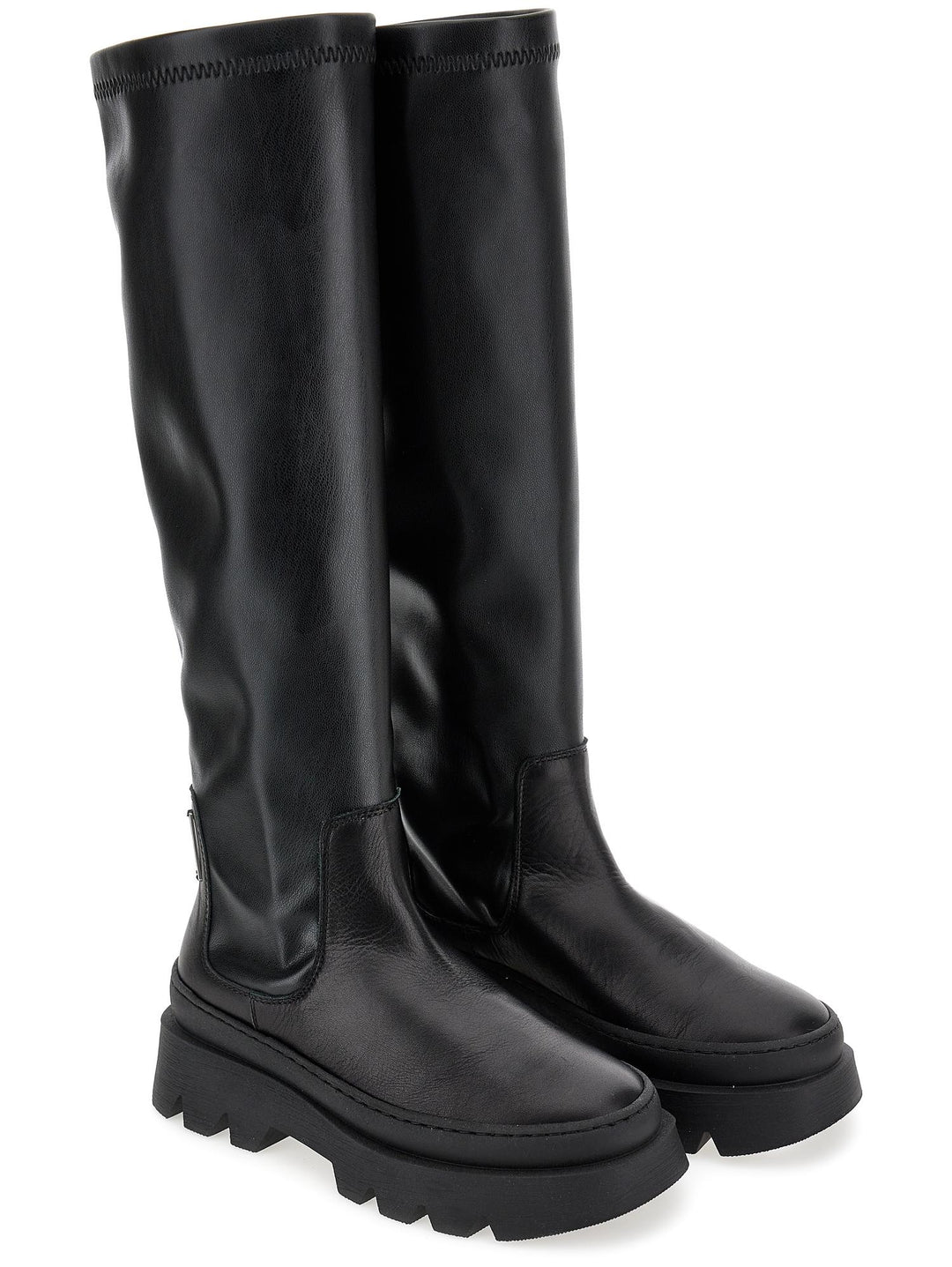 Stivali neri bambina 87B0202722 0050 Monnalisa kids 