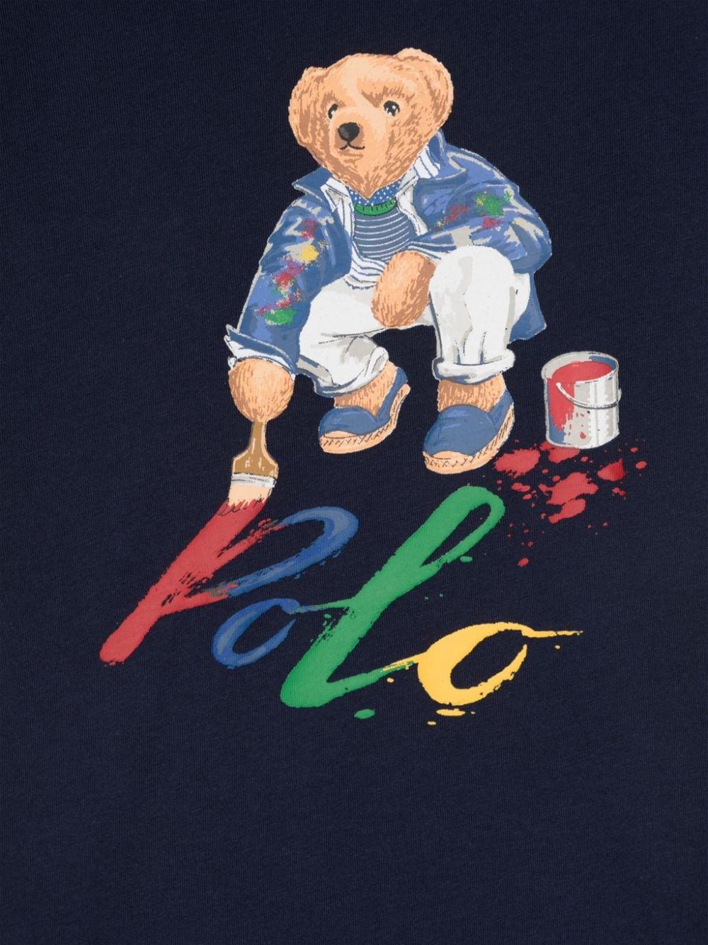 T-shirt blu bambino 322853828 025 RALPH LAUREN KIDS 