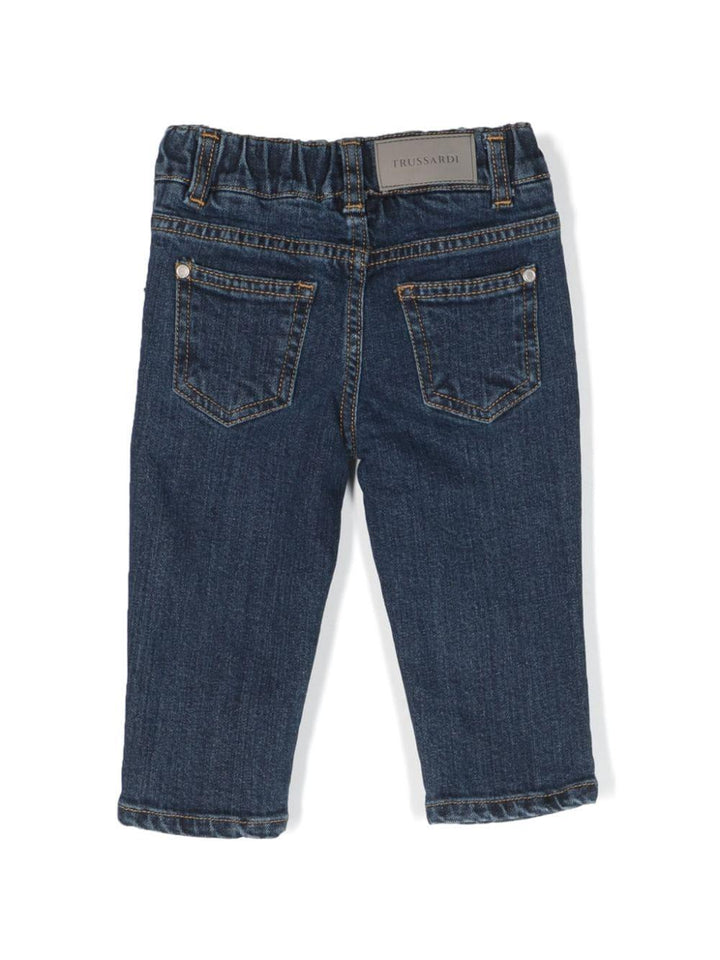 Pantaloni jeans indaco unisex