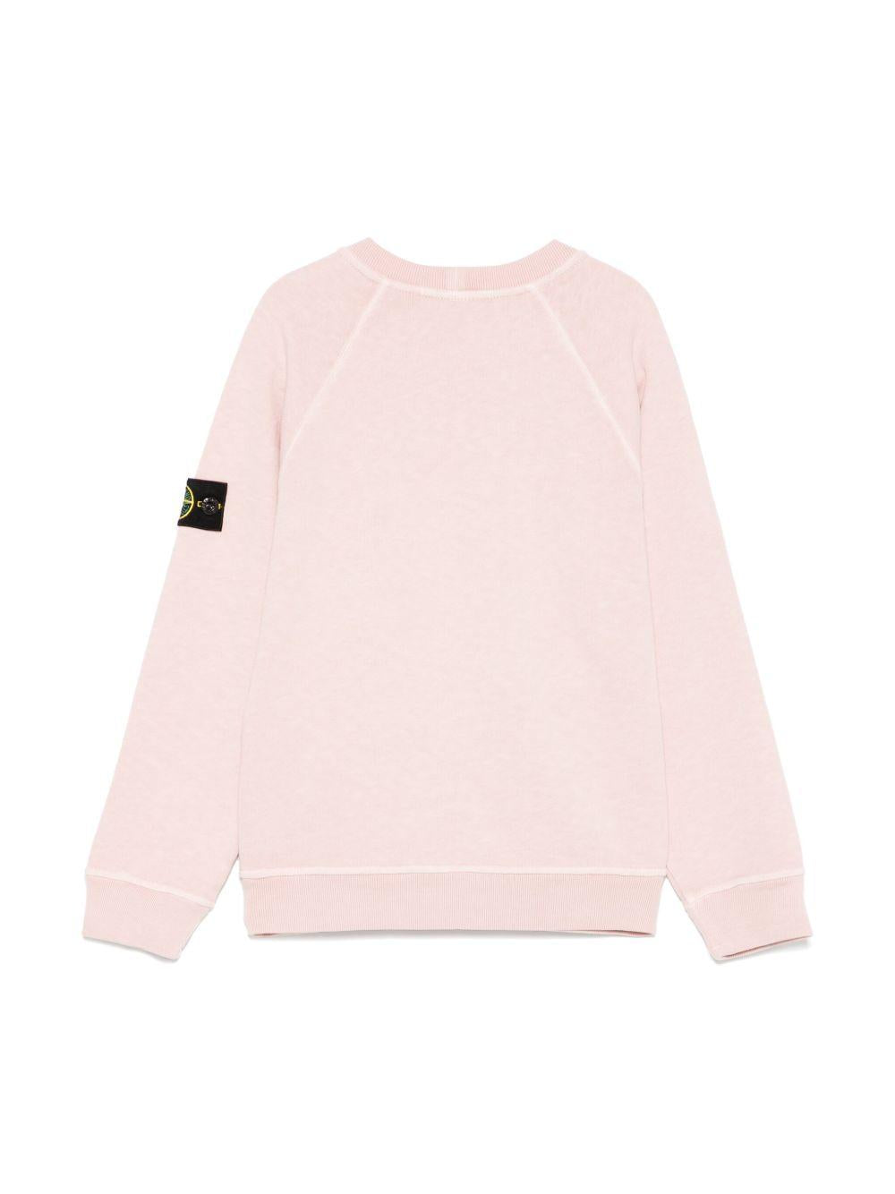 felpa rosa bambino