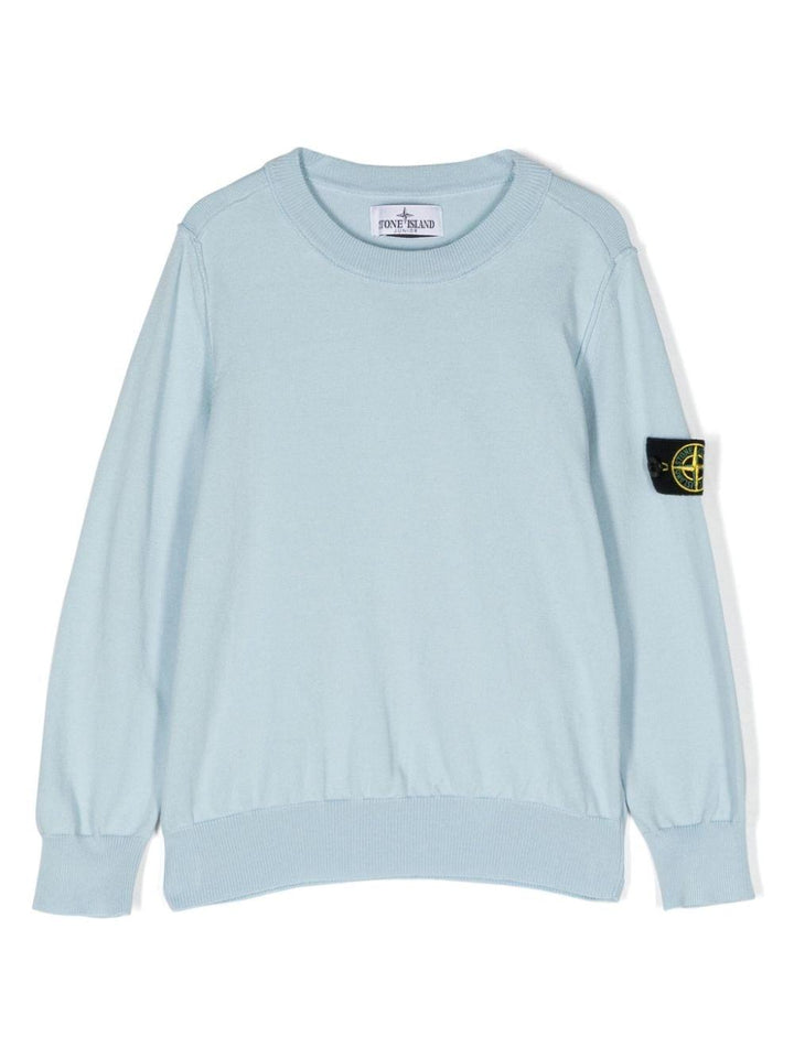 Maglione azzurro bambino