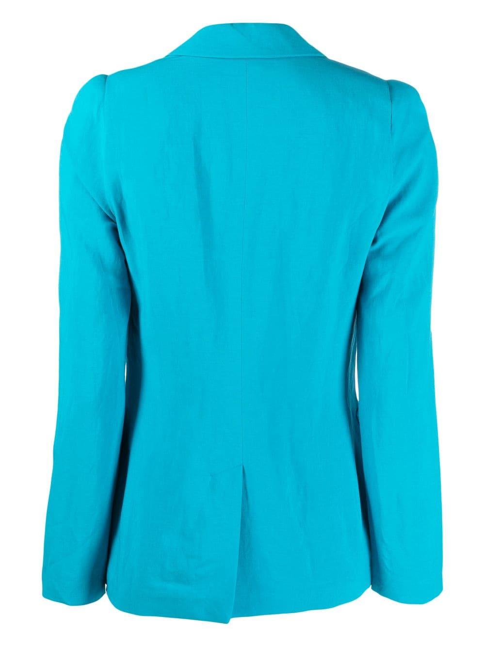 Blazer turchese donna