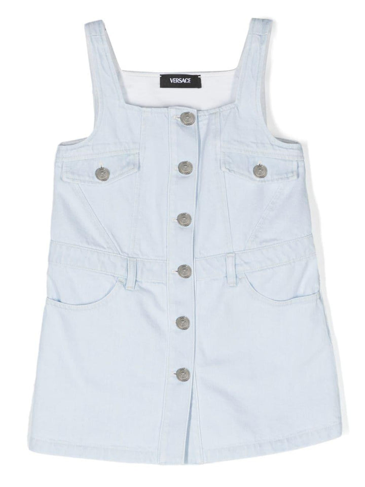 Abito denim bambina