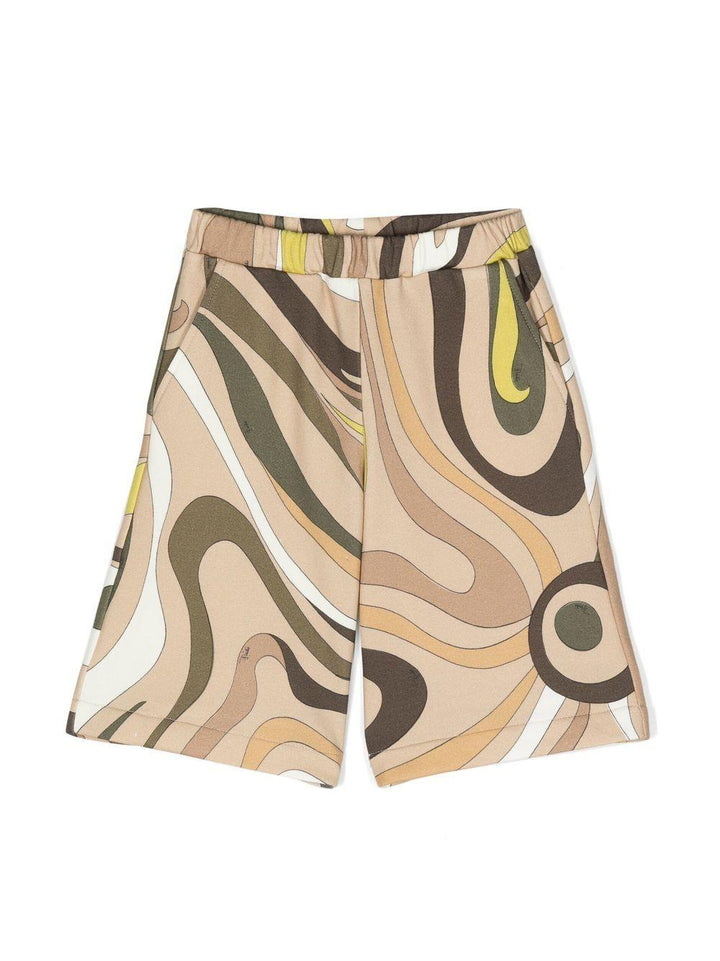 Shorts verdi bambina